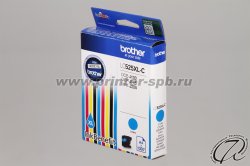 Brother LC525XL-C CYAN, Картридж Brother LC525XL-C CYAN