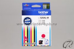 Brother LC525XL-M MAGENTA, фронтальный вид Картридж Brother LC525XL-M MAGENTA