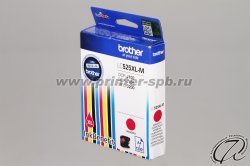 Brother LC525XL-M MAGENTA, вид сбоку Картридж Brother LC525XL-M MAGENTA