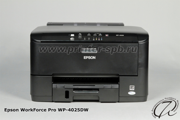 принтер Epson WP-4025DW: Центральный вид