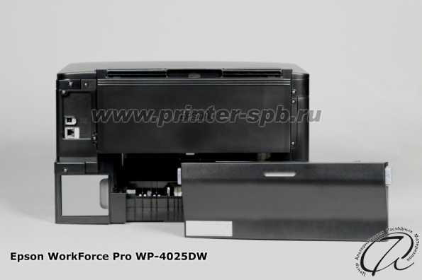 Epson WorkForce Pro WP-4025DW: Вид сзади со снятым дуплексом