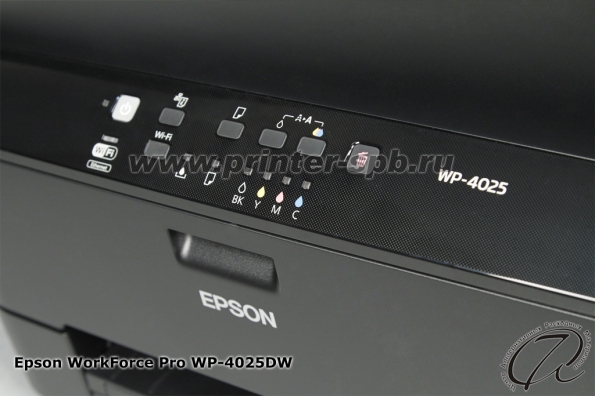 Epson WorkForce Pro WP-4025DW: Панель управления