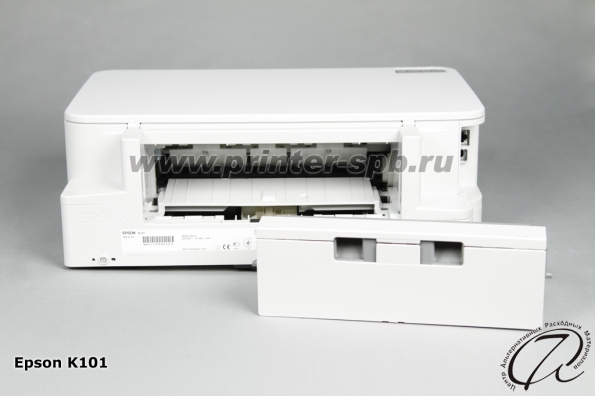 Принтер Epson K101: Вид сзади со снятым дуплексом