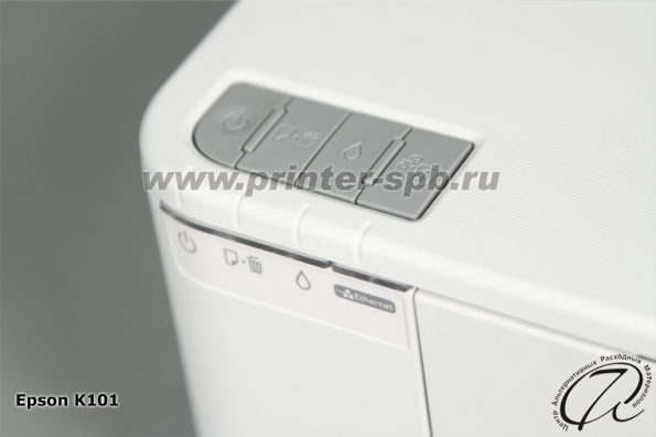 Принтер Epson K101: Кнопки управления
