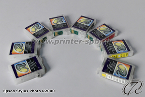 Epson Stylus Photo R2000 перезаправляемые картриджи ПЗК Epson Stylus Photo R2000 перезаправляемые картриджи ПЗК
