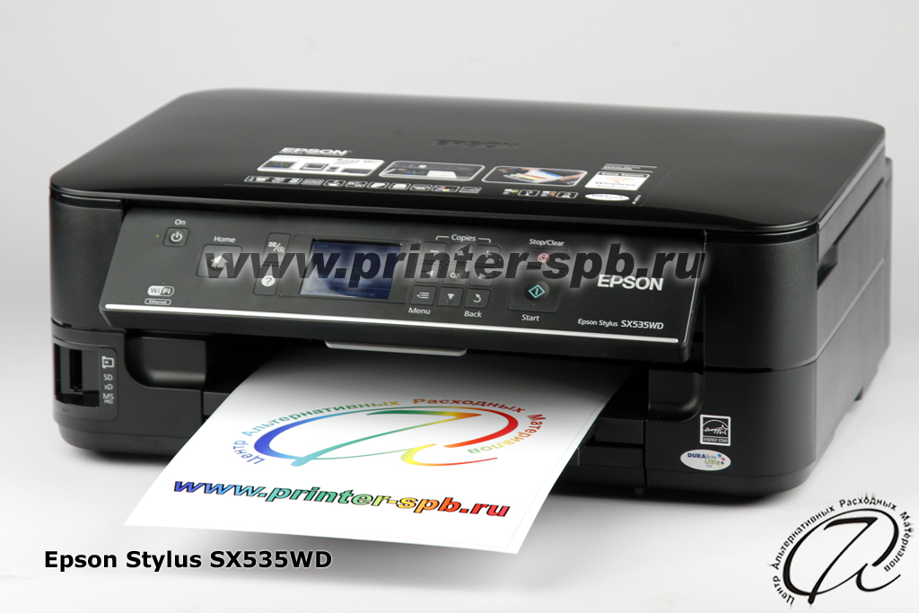 Обзор Epson Stylus SX535WD: домашнее МФУ без компромиссов | Группа А7