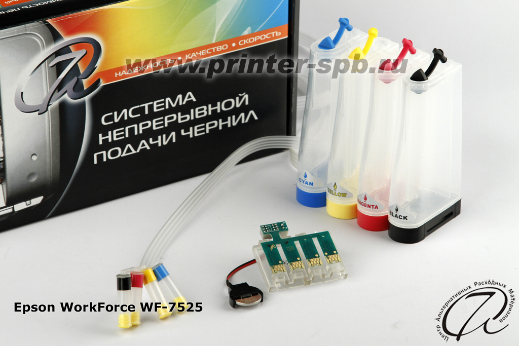���� Epson WorkForce WF-7525 ������ �������� ����������