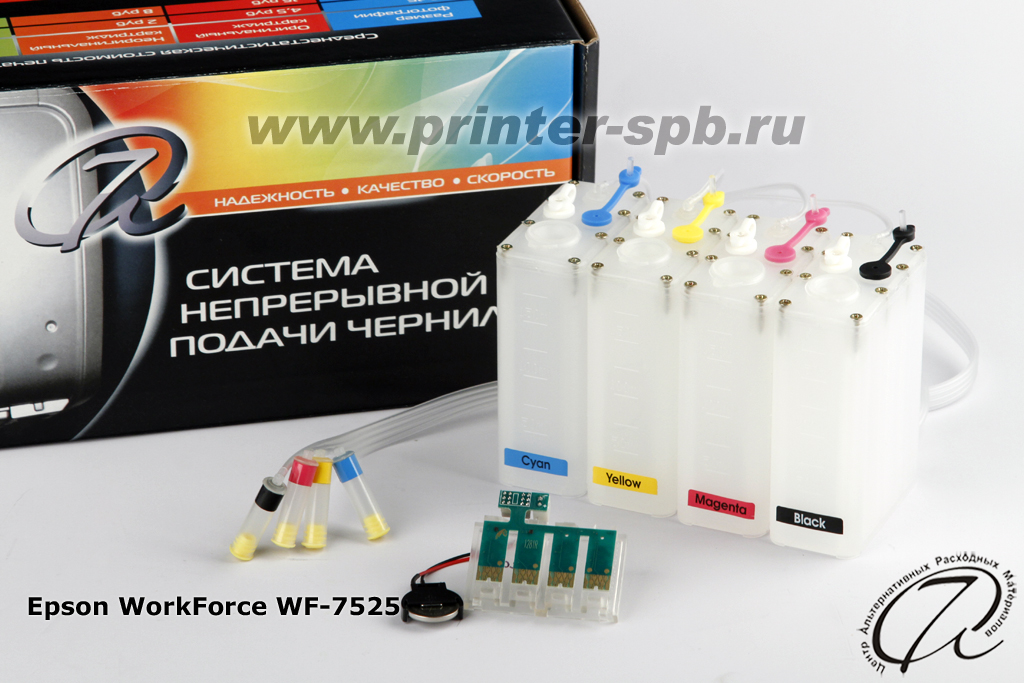 ���� Epson WF-7525 ������ ������� ����������