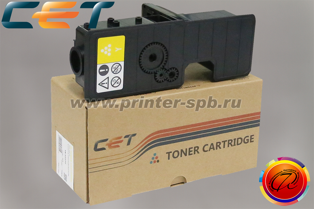 Тонер-картридж CET CET8996YR, ресурс стр.: 3 000, цвет: yellow, вендор: Kyocera