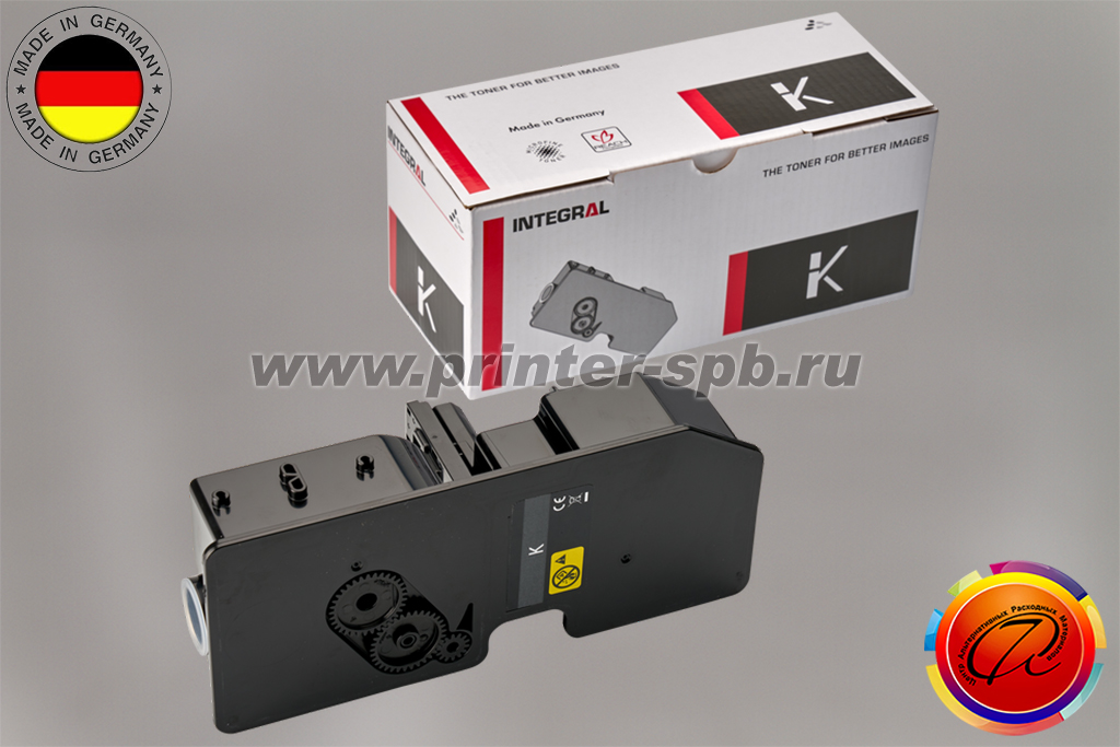 Тонер-картридж Integral TK-5240K, ресурс стр.: 4 000, цвет: black, вендор: Kyocera