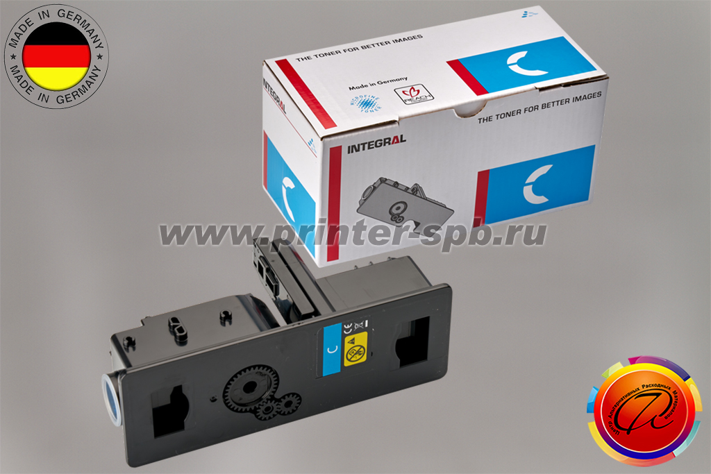 Тонер-картридж Integral TK-5430C, ресурс стр.: 1 250, цвет: cyan, вендор: Kyocera