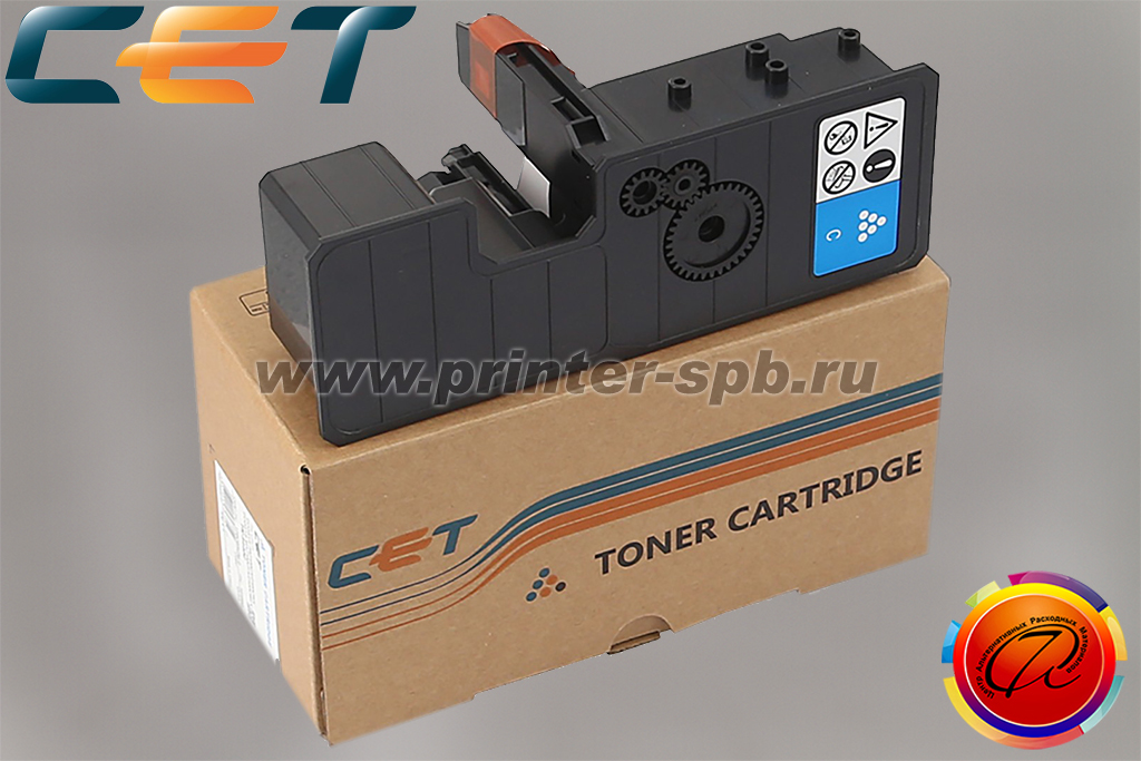 Тонер-картридж CET CET141960, ресурс стр.: 2 400, цвет: cyan, вендор: Kyocera