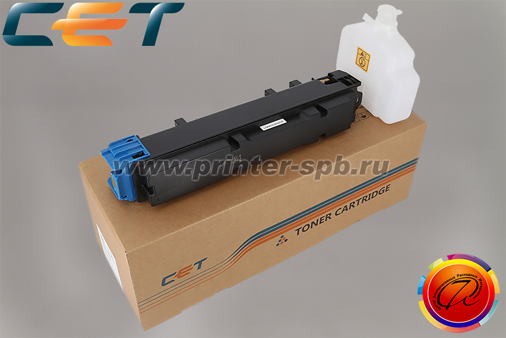Тонер-картридж CET Kyocera TK-5380C совместимый, ресурс стр.: 13 000, цвет: cyan, вендор: Kyocera