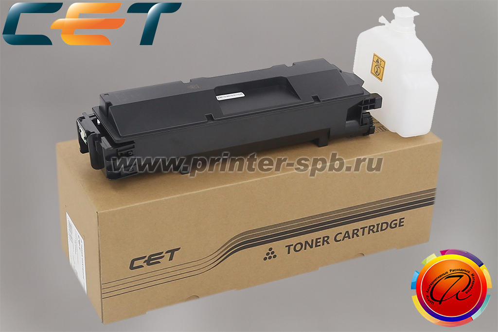 Тонер-картридж CET Kyocera TK-5380K совместимый, ресурс стр.: 13 000, цвет: black/черный