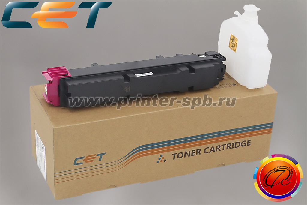 Тонер-картридж CET Kyocera TK-5380M совместимый, ресурс стр.: 10 000, цвет: magenta/пурпурный