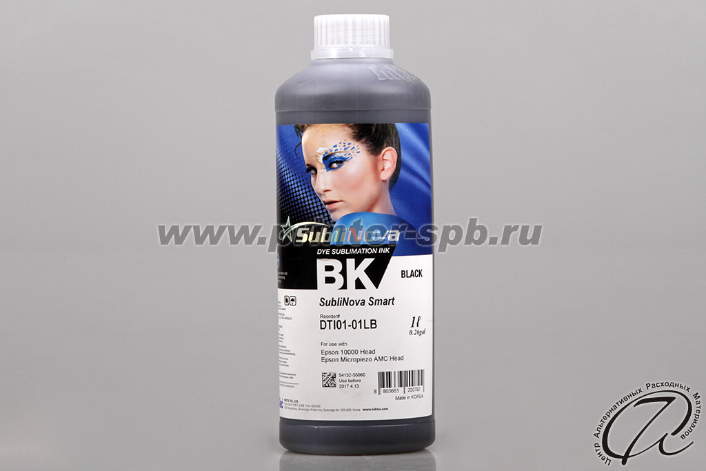 Чернила сублимационные Inktec SubliNova Smart DTI01-01LB