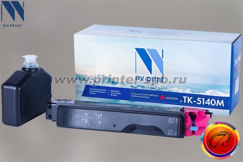 Картридж NV-Print TK-5140M, цвет: magenta, ресурс стр.: 5 000, совместимый с Kyocera