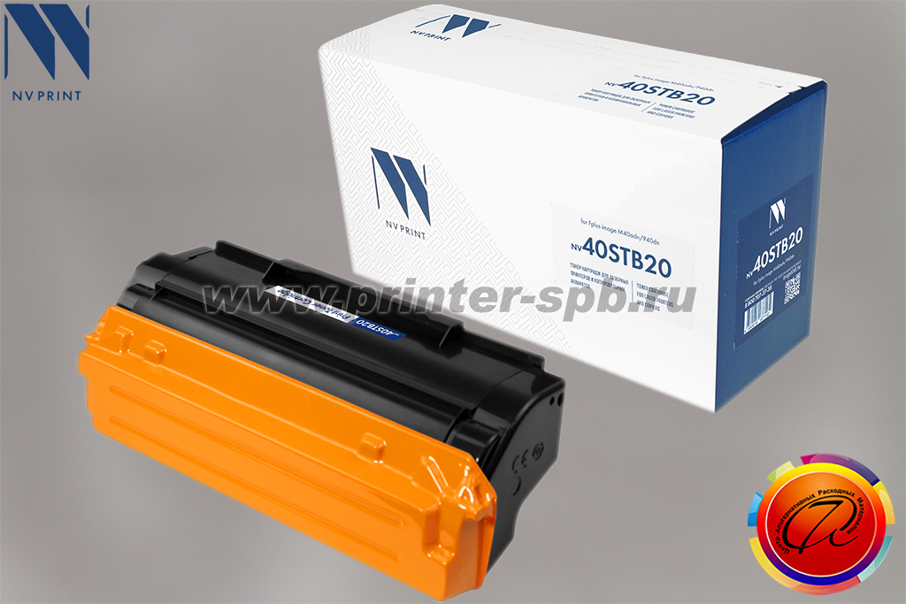 Картридж NV-Print NV-40STB20 с чипом, ресурс стр.: 20 000, совместимый с Fplus M40adn/P40dn