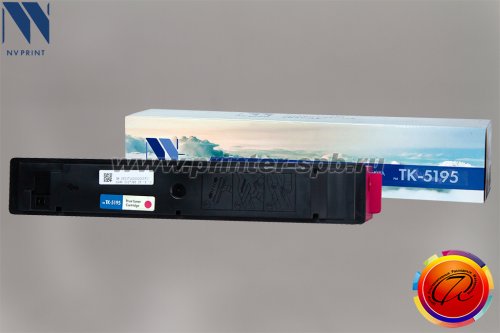 Картридж NV-Print TK-5195, цвет: magenta/пурпурный, ресурс стр.: 7 000, совместимый с Kyocera