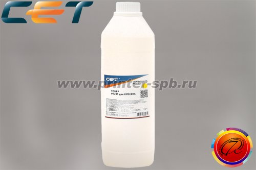 Тонер CET OSP0231Y-500, цвет: желтый, вес нетто г: 500
