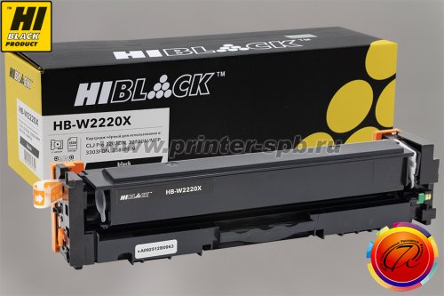 Тонер-картридж Hi-Black W2220X, серия: 222X, ресурс стр.: 3 500, цвет: black, вендор: HP