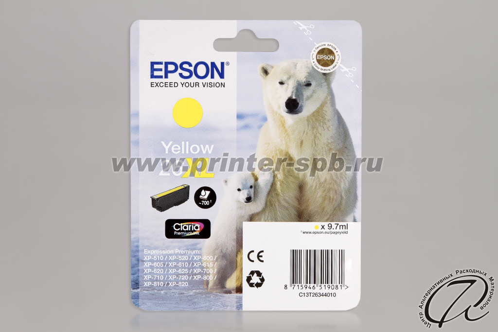 Картридж Epson C13T26344010