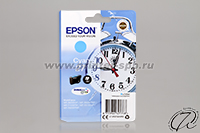 Картридж Epson 27 cyan/голубой