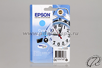 Картридж Epson 27XL cyan/голубой