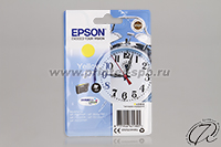 Картридж Epson 27 yellow/желтый