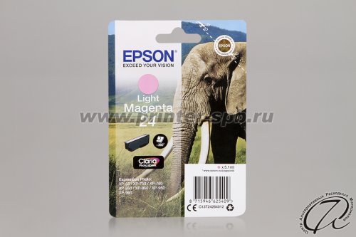 Картридж Epson 24 light magenta/светло-пурпурный