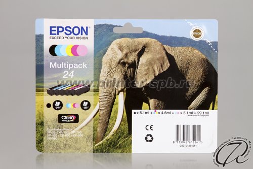 Набор картриджей Epson 24 (6 штук)
