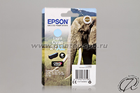 Картридж Epson 24XL light cyan/светло-голубой