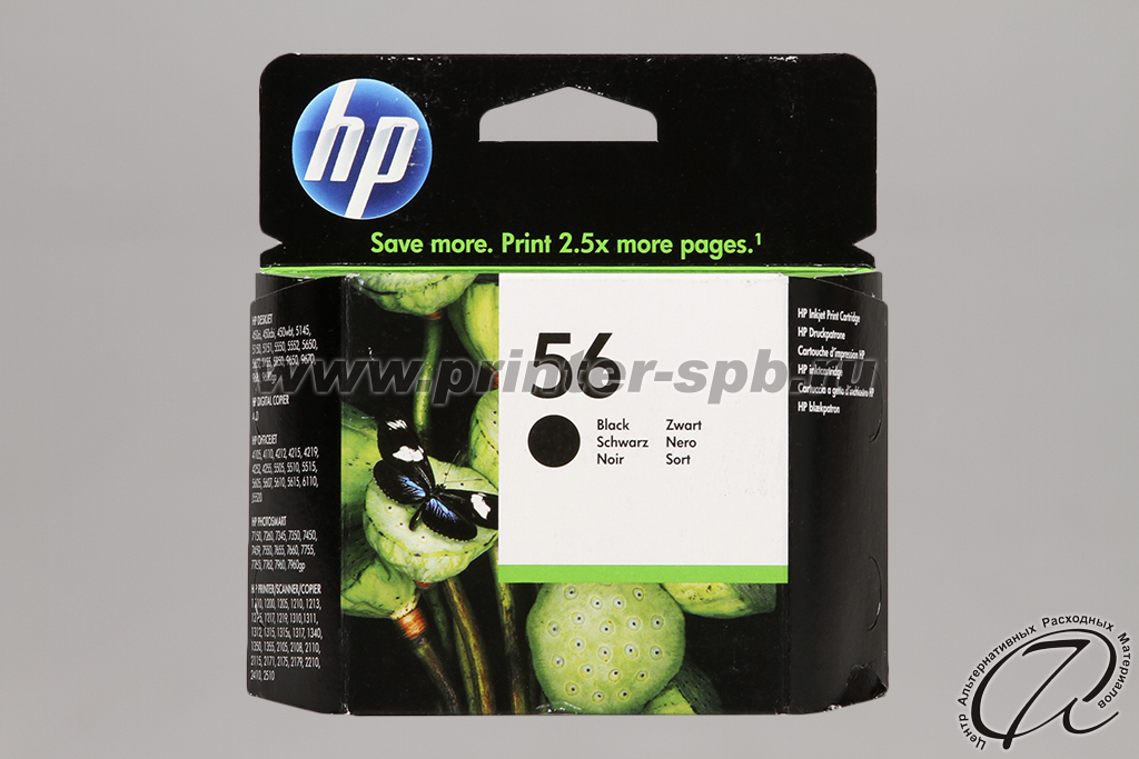 Картридж HP 56 (C6656AE) black