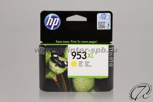 Картридж HP 953XL yellow/желтый