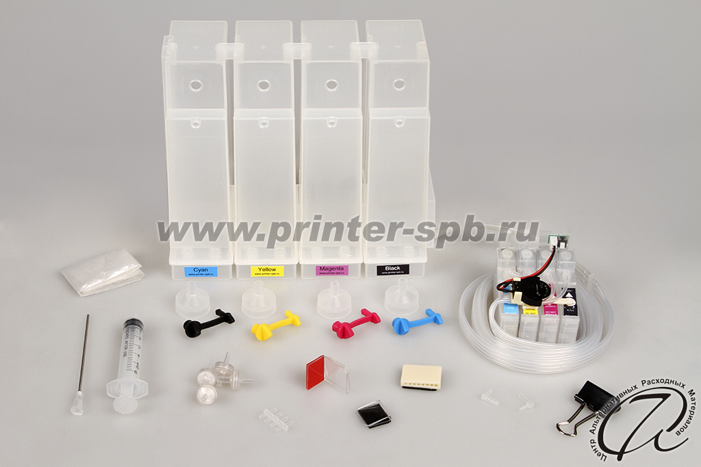 СНПЧ на Epson WF-2010W класса премиум картриджная СНПЧ на Epson WF-2010W класса премиум картриджная