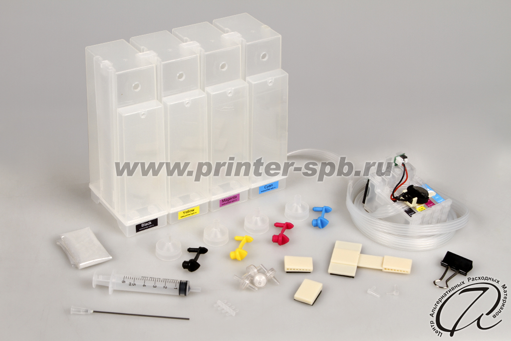 СНПЧ на Epson Stylus SX525/535/WF7015/7515/7525 класса премиум картриджная СНПЧ на Epson Stylus SX525/535/WF7015/7515/7525 класса премиум картриджная