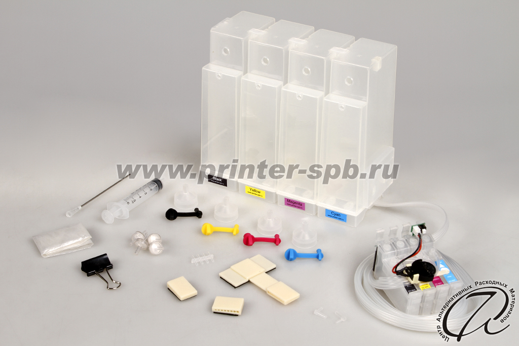 СНПЧ на Epson Stylus SX525/535/WF7015/7515/7525 класса премиум картриджная СНПЧ на Epson Stylus SX525/535/WF7015/7515/7525 класса премиум картриджная