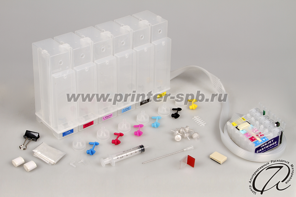 СНПЧ на Epson Stylus Photo T50 класса премиум картриджная СНПЧ на Epson Stylus Photo T50 класса премиум картриджная