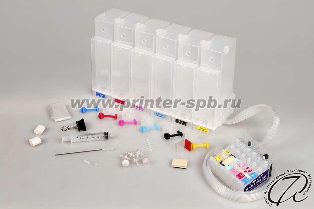 СНПЧ на Epson Stylus Photo T50 класса премиум картриджная СНПЧ на Epson Stylus Photo T50 класса премиум картриджная
