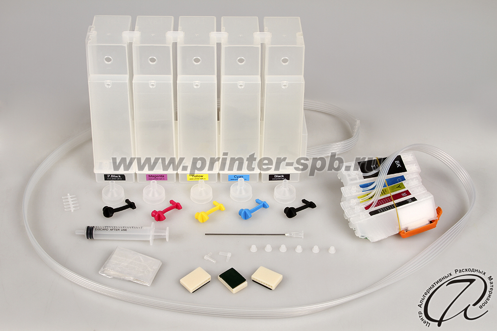 СНПЧ на Epson Expression Premium XP-600/700 класса премиум СНПЧ на Epson Expression Premium XP-600/700 класса премиум