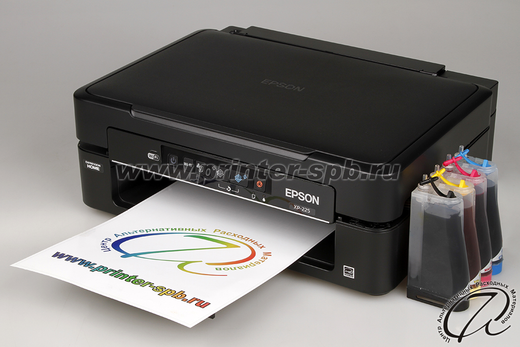 МФУ Epson Expression Home XP-225 с СНПЧ