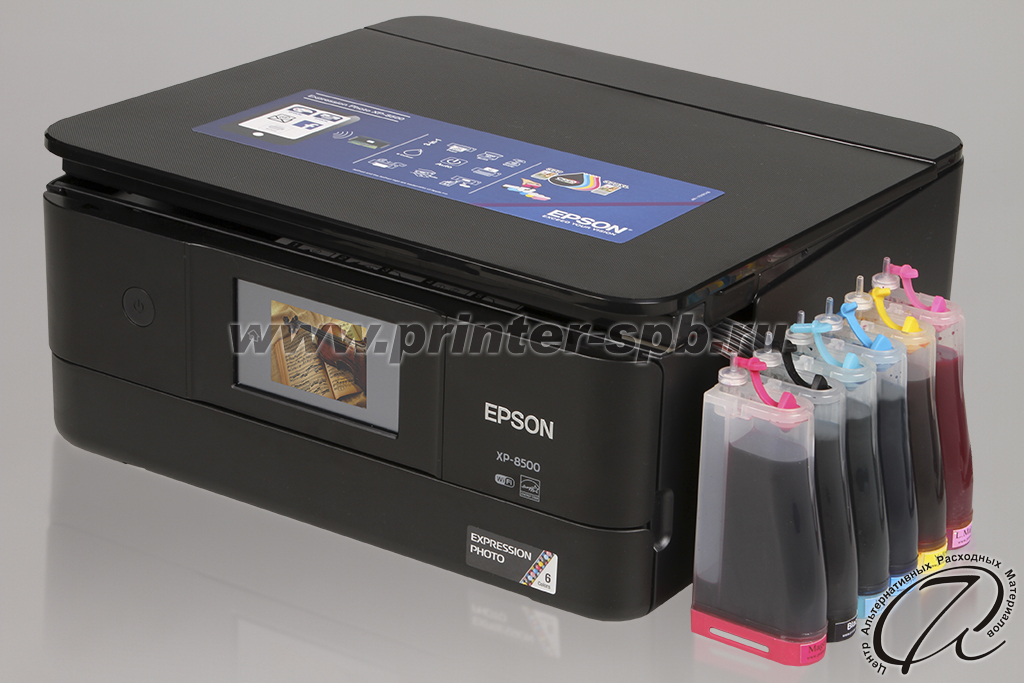 Epson Expression Photo XP-8500 с СНПЧ