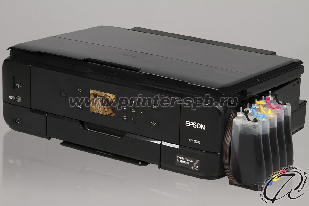 Epson Expression Premium XP-900 с СНПЧ