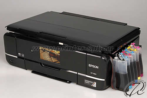 Фотографическое МФУ Epson Expression Photo XP-960 с СНПЧ