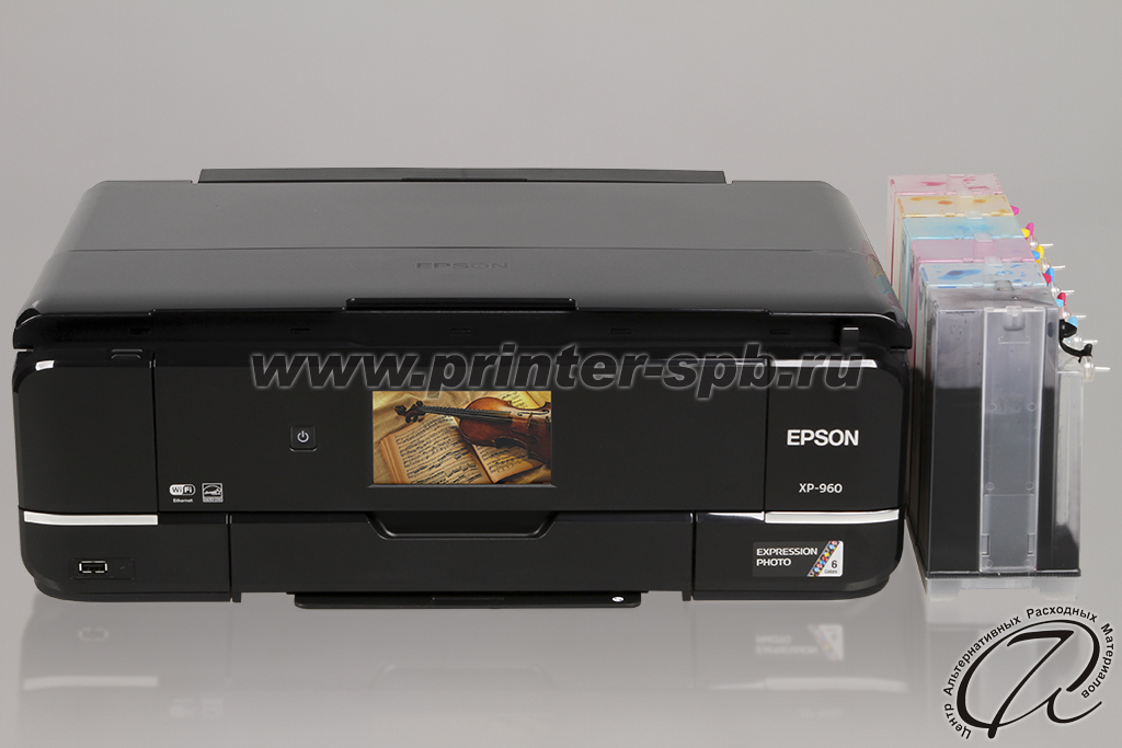 Epson XP-960 с СНПЧ «ПРЕМИУМ»