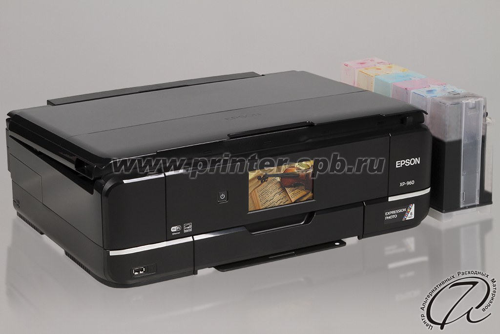 Epson XP-960 с СНПЧ «ПРЕМИУМ»