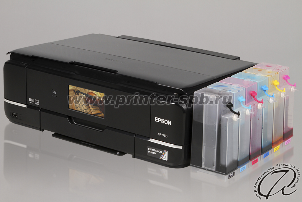 Epson XP-960 с СНПЧ «ПРЕМИУМ»