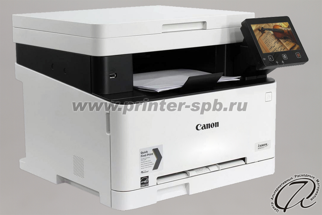 Цветной МФУ Canon i-SENSYS MF631Cn, вид слева Лазерный МФУ Canon i-SENSYS MF631Cn
