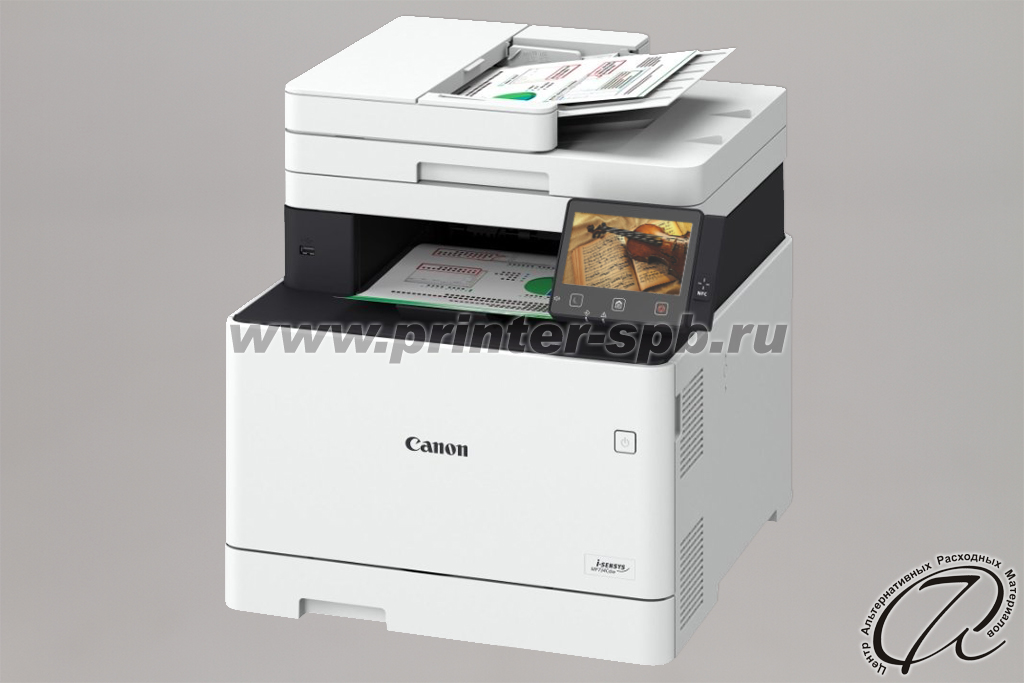 Цветной МФУ Canon i-SENSYS MF734Cdw, вид справа Лазерный МФУ Canon i-SENSYS MF734Cdw