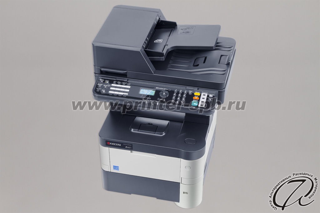 Монохромный МФУ Kyocera m3040idn, вид справа Лазерный МФУ Kyocera m3040idn